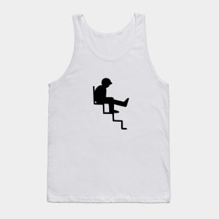 Man on Stairs Tank Top